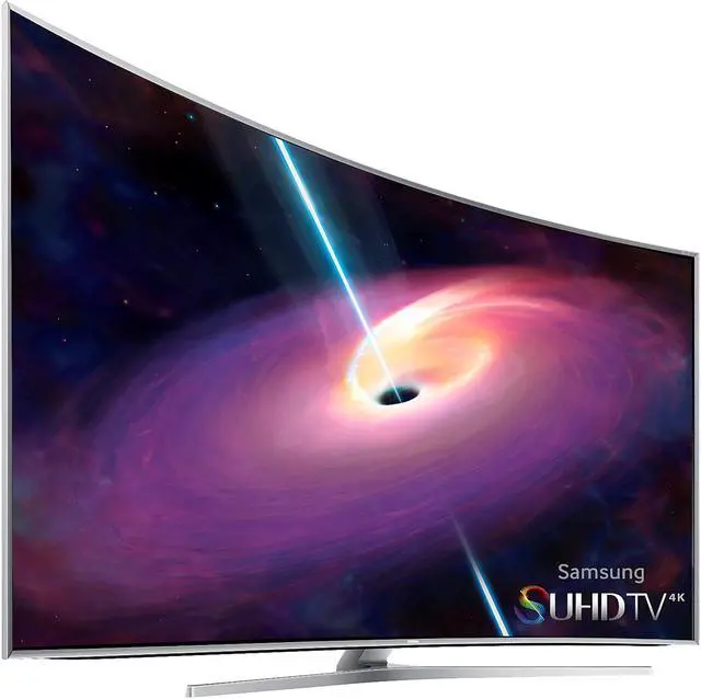 Alt view image 3 of 11 - Samsung UN88JS9500FXZA 88-Inch 2160p 4K SUHD Smart Curved 3D LED TV - Silver (2015)