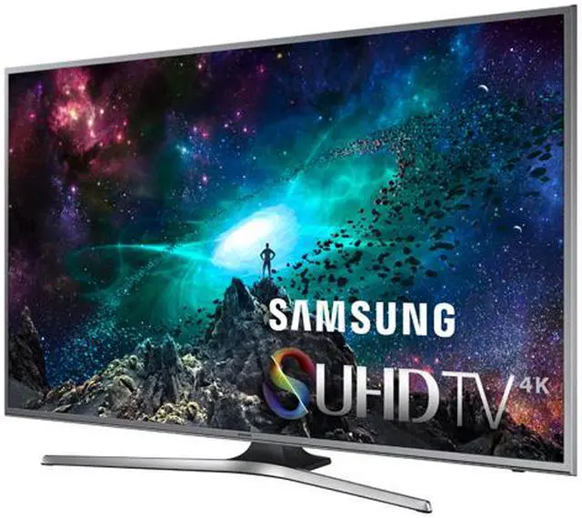 Alt view image 2 of 6 - Samsung UN50JS7000FXZA 50-Inch 2160p 4K SUHD Smart LED TV - Silver (2015)