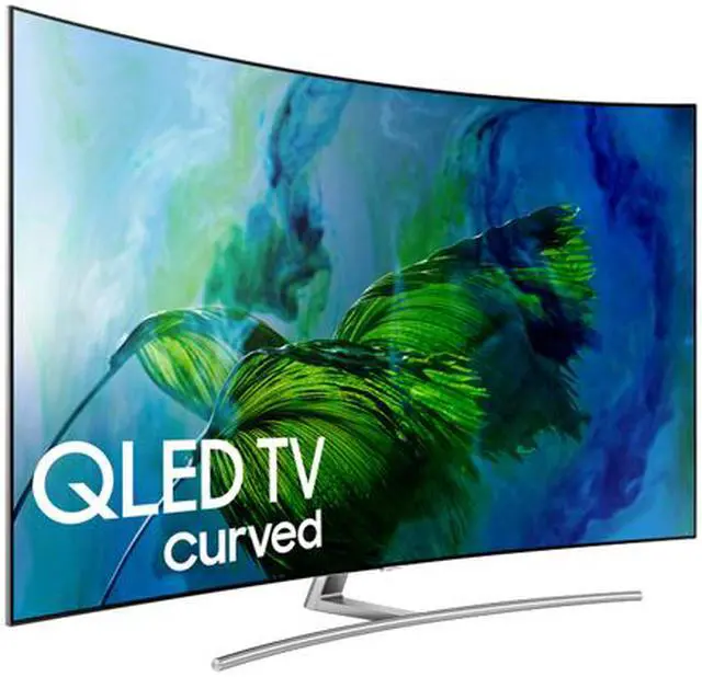 Alt view image 2 of 5 - Samsung Q8C 75" QLED Curved 4K UHD HDR Elite Smart TV QN75Q8CAMFXZA