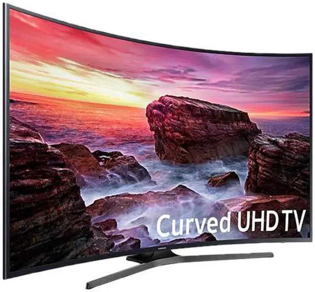 Alt view image 2 of 3 - Samsung UN55MU6490FXZA 55-Inch Curved 4K Ultra HD Smart LED TV