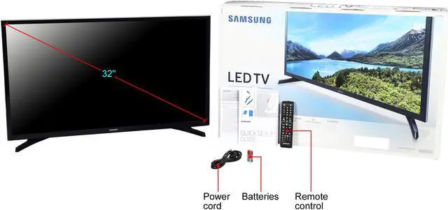 Alt view image 6 of 6 - Samsung UN32J4001AFXZA 32" HD 720p LED TV (2017)