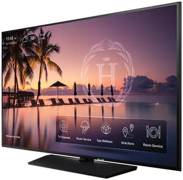 Alt view image 2 of 2 - Samsung NJ678U Series 55” 4K Ultra HD Direct-Lit LED Hospitality TV, Anynet + (HDMI – CEC), USB 2.0, RJ-12/IR Pass Through - HG55NJ678UFXZA - OEM