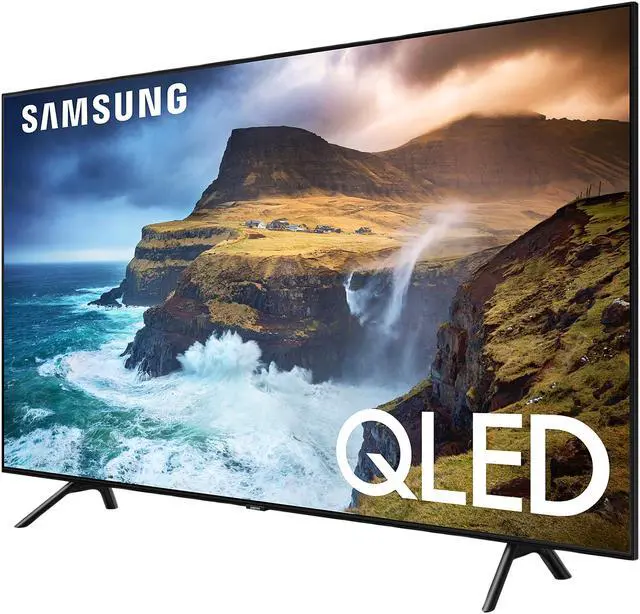 Alt view image 3 of 7 - Samsung QLED Q70R 55" 4K Smart UHD LED TV QN55Q70RAFXZA (2019)