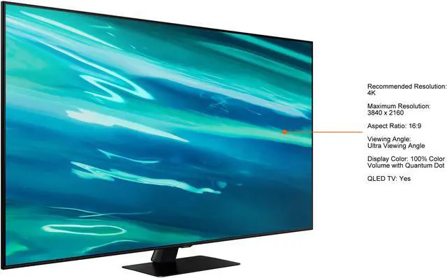 Alt view image 4 of 11 - Samsung QLED Q80 Series 55" Class 4K Smart TV (QN55Q80AAFXZA, 2021)