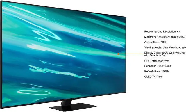 Alt view image 4 of 11 - Samsung QN65Q80AAFXZA 65" Class Q80A QLED 4K Smart TV (2021)