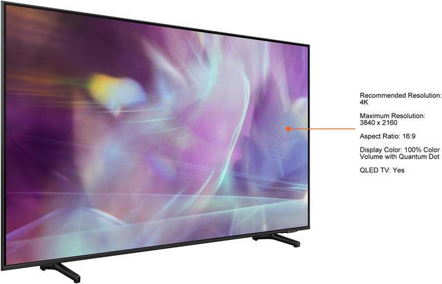 Alt view image 4 of 10 - Samsung QLED Q60 Series 50" 4K LED TV (QN50Q60AAFXZA, 2021)