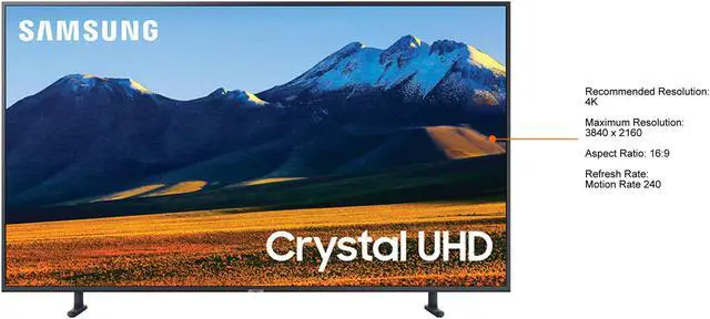 Alt view image 3 of 5 - Samsung RU9000 65" 4K Motion Rate 240 LED TV (Grade A) 2020
