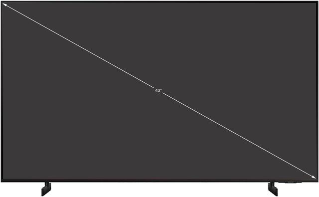 Alt view image 2 of 2 - Samsung AU800 Series HG43AU800NFXZA Black 43" 3840 x 2160 (4K) Luxury 4K UHD Hospitality TV for Guest Engagement Built-in Speaker