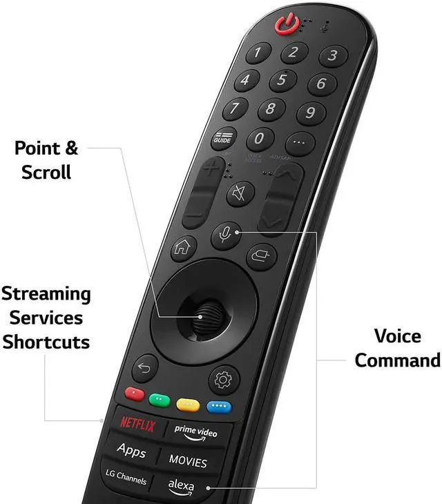 Alt view image 5 of 6 - LG 43 Inch Class 4K UR9000 PUA Series Smart webOS 23 w/ThinQ AI TV 43UR9000PUA (2023)