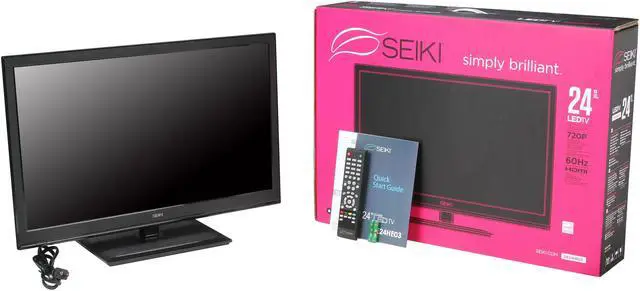 Alt view image 8 of 8 - Seiki SE24HE03 24" Class 720p LED HDTV
