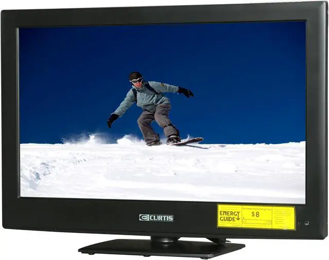 Alt view image 2 of 10 - Curtis LEDVD2480A 24" Black Full HD (1080p) LED TV/DVD Combo