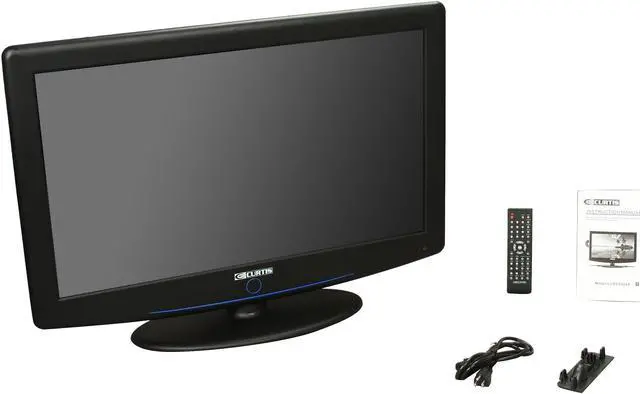 Alt view image 9 of 10 - Curtis LCDVD322A 32" Black LCD TV/DVD Combo