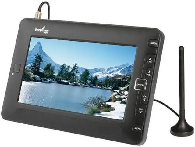 Main image of Envizen 7" Portable LCD TV With Multi-Media Player