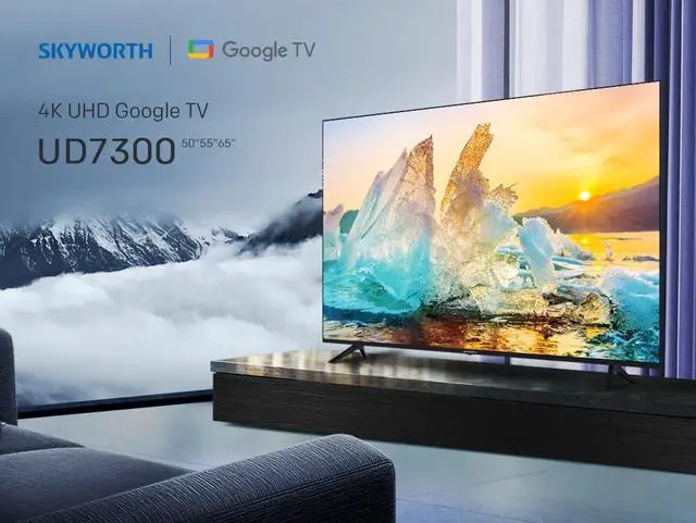 Alt view image 7 of 7 - Skyworth 50" UD7300 Series 4K UHD Google Smart TV - 50UD7300