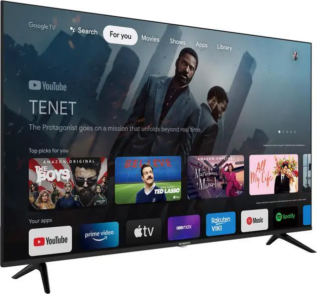 Alt view image 2 of 7 - Skyworth 50" UD7300 Series 4K UHD Google Smart TV - 50UD7300