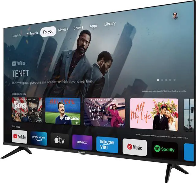 Alt view image 3 of 7 - Skyworth 50" UD7300 Series 4K UHD Google Smart TV - 50UD7300