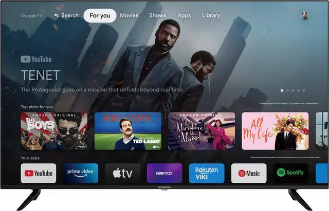 Main image of Skyworth 50" UD7300 Series 4K UHD Google Smart TV - 50UD7300