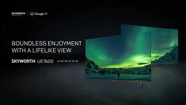 Alt view image 3 of 3 - Skyworth 43UE7600 43-Inch 4K Ultra HD LED Smart TV