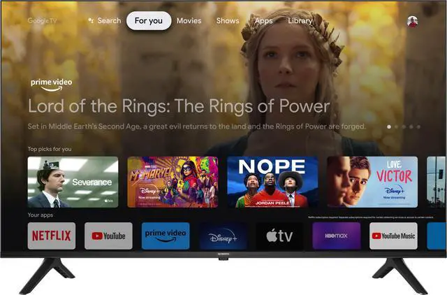 Alt view image 2 of 3 - Skyworth 43UE7600 43-Inch 4K Ultra HD LED Smart TV
