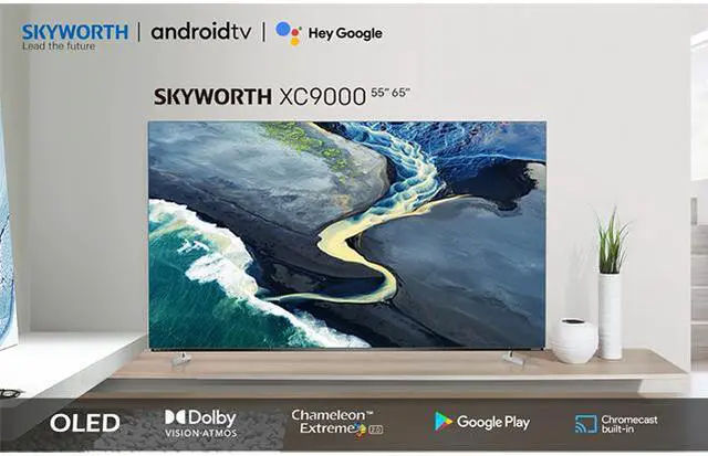 Alt view image 4 of 4 - Skyworth XC9000 Series 65" 4K 60Hz OLED 4K Android TV