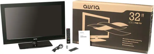 Alt view image 8 of 8 - Auria 32" 1080p 60Hz LCD HDTV