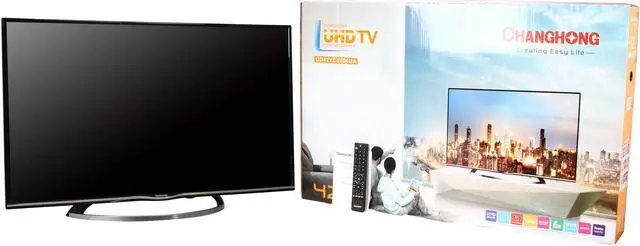 Alt view image 8 of 8 - Changhong 42" Class Ultra HD LED TV - UD42YC5500UA