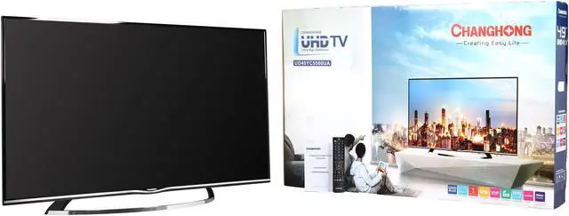Alt view image 8 of 8 - Changhong 49" Class Ultra HD LED TV - UD49YC5500UA
