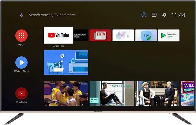 Alt view image 3 of 5 - SKYWORTH 50" 4K UHD ANDROID TV 7.0 50G2A