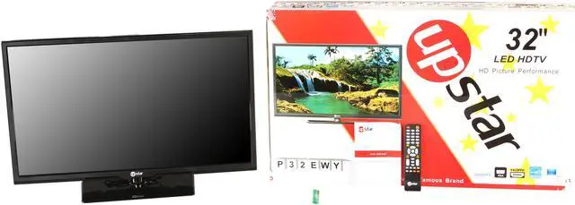 Alt view image 14 of 14 - UpStar 32" Class 720p LED TV – P32EWY
