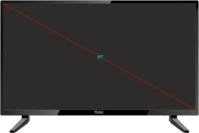 Alt view image 5 of 5 - Avera EQX Series 65" 4K Ultra HD LED TV 65EQX20
