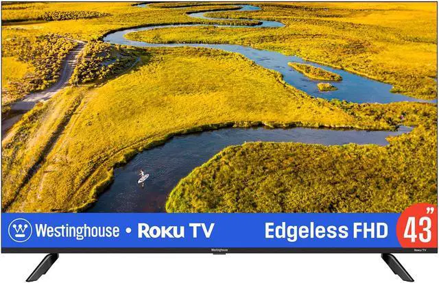 Main image of Westinghouse EX Series 43" Edgeless HD Roku TV (WR43EX2300, 2024)