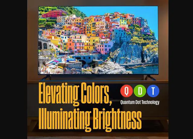 Alt view image 7 of 12 - Westinghouse QX Series 43" Edgeless QLED 4K UHD Roku TV (WR43QX400, 2024)