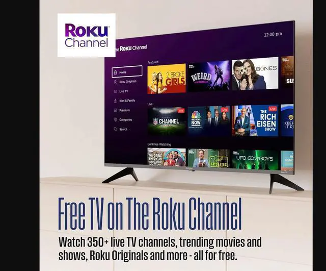 Alt view image 10 of 12 - Westinghouse QX Series 43" Edgeless QLED 4K UHD Roku TV (WR43QX400, 2024)