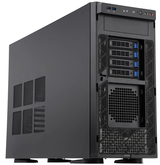 Alt view image 2 of 6 - ABS AI Workstation - 192GB Aggregate VRAM (2x 96GB RTX PRO 6000 Blackwell), AMD Ryzen Threadripper PRO 9985WX, 512GB ECC DDR5, 8TB M.2 , Ubuntu (Zaurion ZRP9985WX-RP60002512)