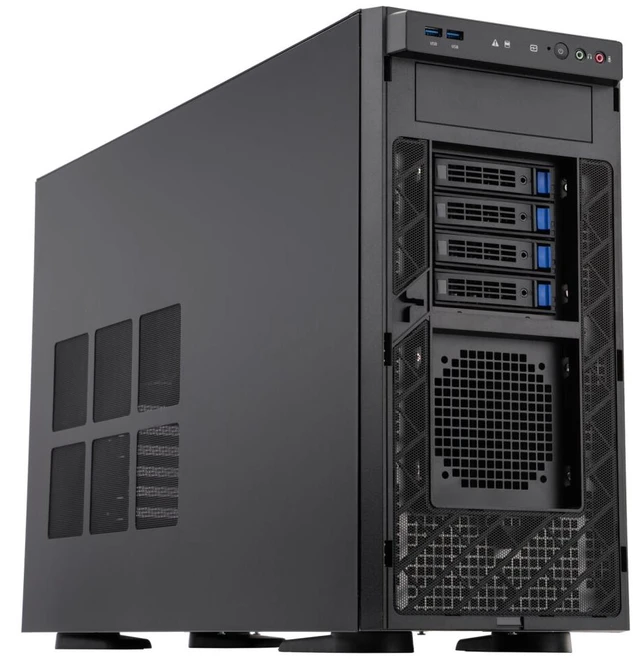 Alt view image 2 of 6 - ABS AI Workstation - 384GB Aggregate VRAM(4x 96GB RTX PRO 6000 Blackwell Max-Q), AMD Ryzen Threadripper PRO 7975WX, 128GB ECC DDR5, 2x 2TB M.2 + 3.84TB SATA SSD, Ubuntu (Zaurion ZRP7975WX-RP60004M128)