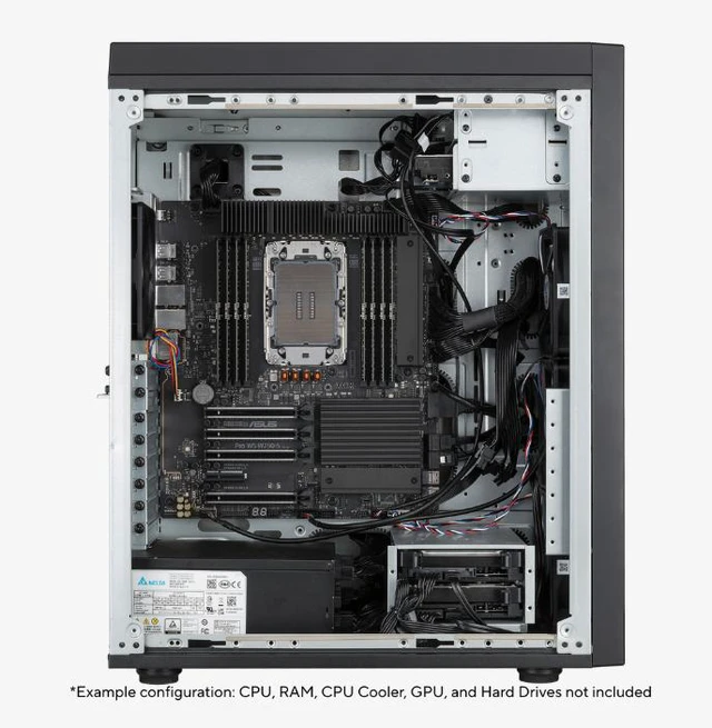 Alt view image 11 of 12 - ASUS Pro ET700I W7 Tower Workstation Intel Xeon W 64GB DDR5 Windows 11 Pro ET700I-W2435-2X32-2X2T