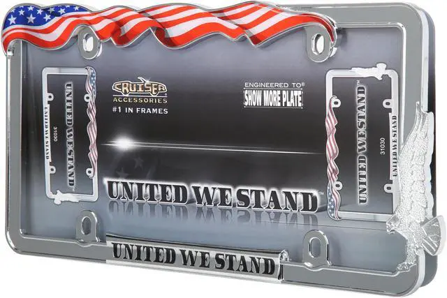 Alt view image 3 of 3 - Cruiser Accessories NUT_31030 United We Stand, Chrome