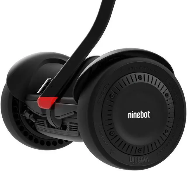 Alt view image 2 of 9 - Segway Ninebot S MAX Electric Transporter with Hand-Control Steering Wheel, 12.4 mph Top Speed, and 23.6-mile Range (AA.00.0011.17)