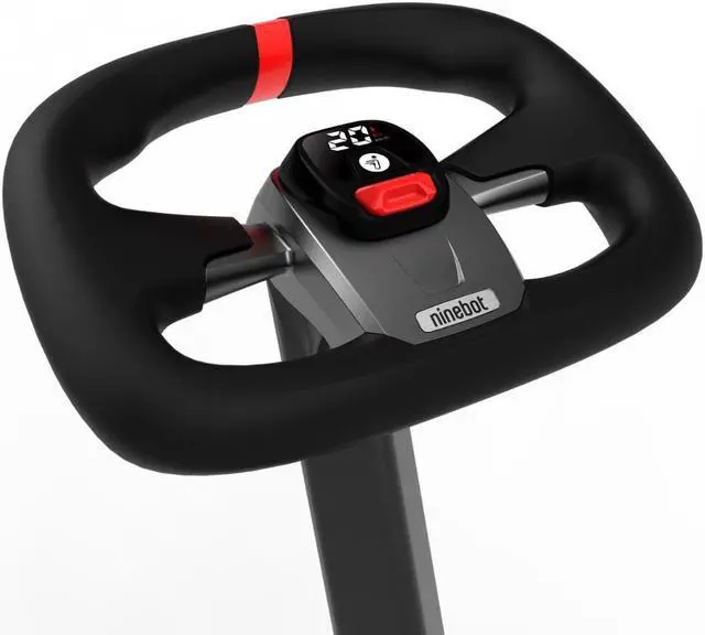 Alt view image 3 of 9 - Segway Ninebot S MAX Electric Transporter with Hand-Control Steering Wheel, 12.4 mph Top Speed, and 23.6-mile Range (AA.00.0011.17)