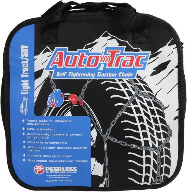 Alt view image 2 of 2 - SECURITY CHAIN Auto-Trac Light Truck/SUV Tire Chain - Set of 2