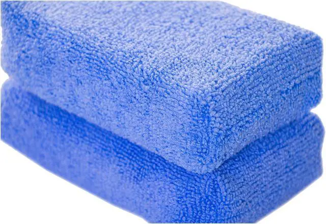 Alt view image 3 of 3 - Masterson's - Premium Microfiber Applicator 5x3x1.5 (2-Pack) - MF_110_2