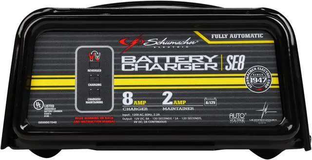 Alt view image 3 of 6 - Schumacher SE-82-6 Dual-Rate 2/6 Amp Manual Battery Charger