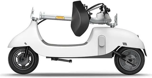 Alt view image 3 of 5 - OKAI EA10 Pro EA10C White US (48V)-UL Electric Scooter