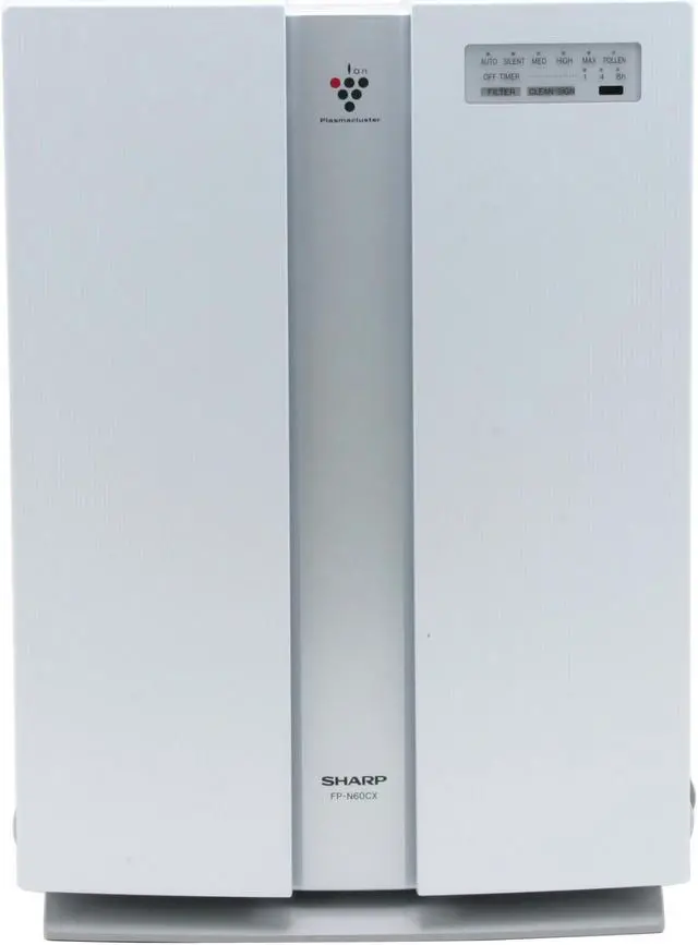 Alt view image 2 of 6 - SHARP FP-P60CX Plasmacluster Air Purifier