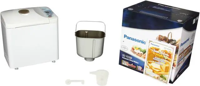 Alt view image 9 of 9 - Panasonic SD-YD250 Automatic Bread Maker with YeastPro yeast dispenser