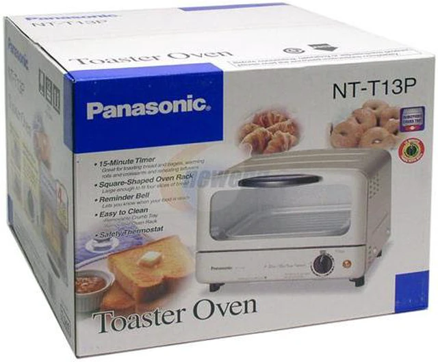 Panasonic NT-T13P Silver Toaster Oven - Newegg.com