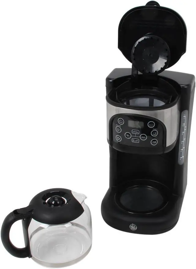 Alt view image 5 of 6 - GE 169209 Black Digital Coffee Maker