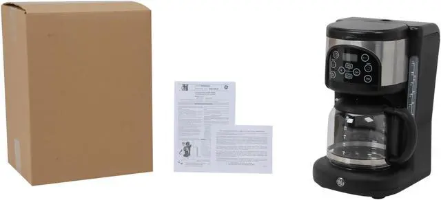 Alt view image 6 of 6 - GE 169209 Black Digital Coffee Maker