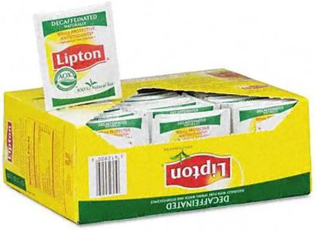 Alt view image 3 of 3 - Lipton 290 Tea Bags, Decaffeinated, 72 Bags/Box