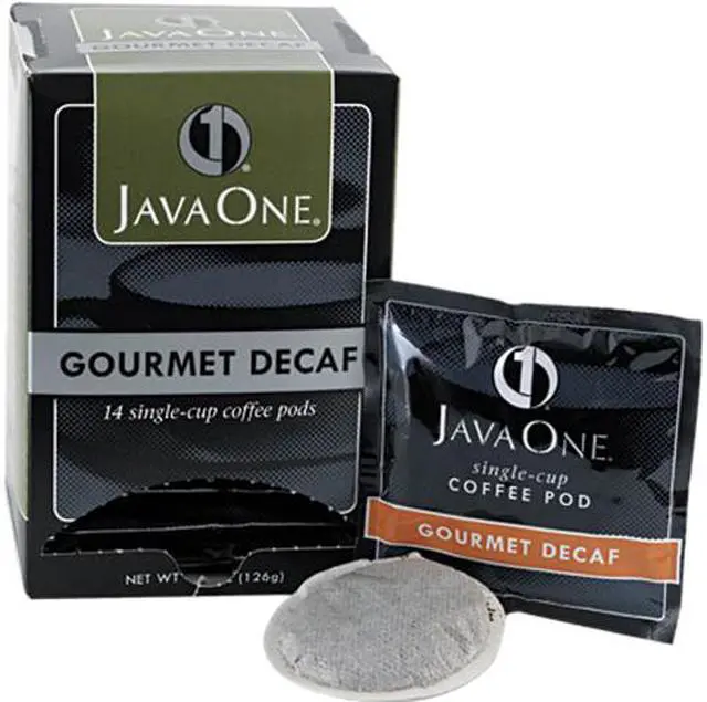 Main image of Distant Lands Coffee 30210 Coffee Pods, Colombian Decaf, Single Cup, Pods,14/Box